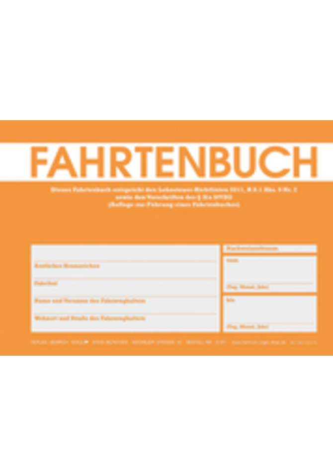 Fahrtenbuch PKW