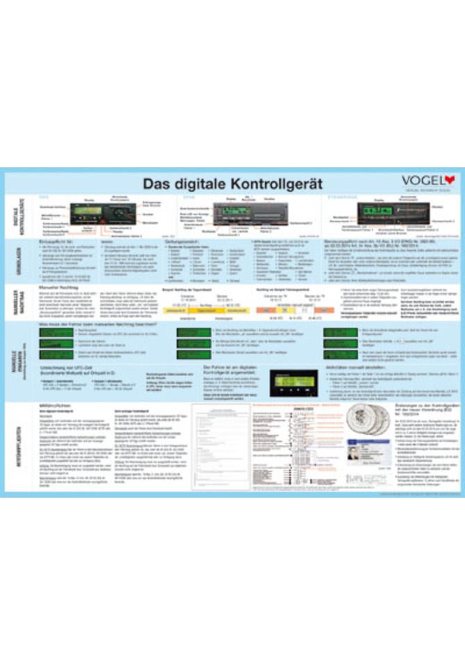 Aushang Digitales Kontrollgerät