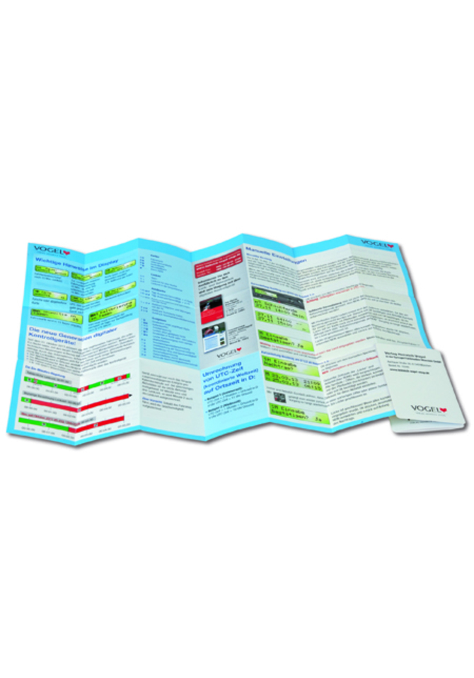 Cardfolder Digitales Kontrollgerät