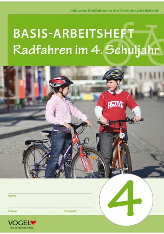 Basis-Arbeitsheft Radfahren im 4. Schuljahr                                                