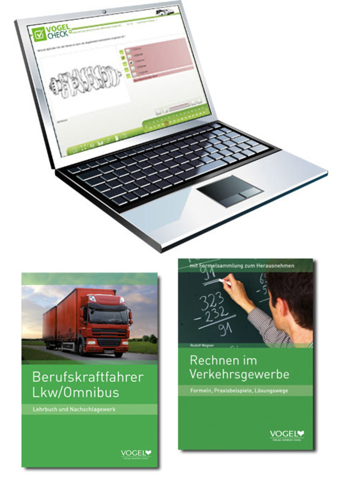 Berufskraftfahrer Lkw/Omnibus Ausbildungspaket Online
