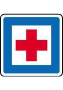 Verkehrszeichen (358) Erste Hilfe 