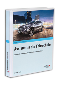 Assistentin der Fahrschule