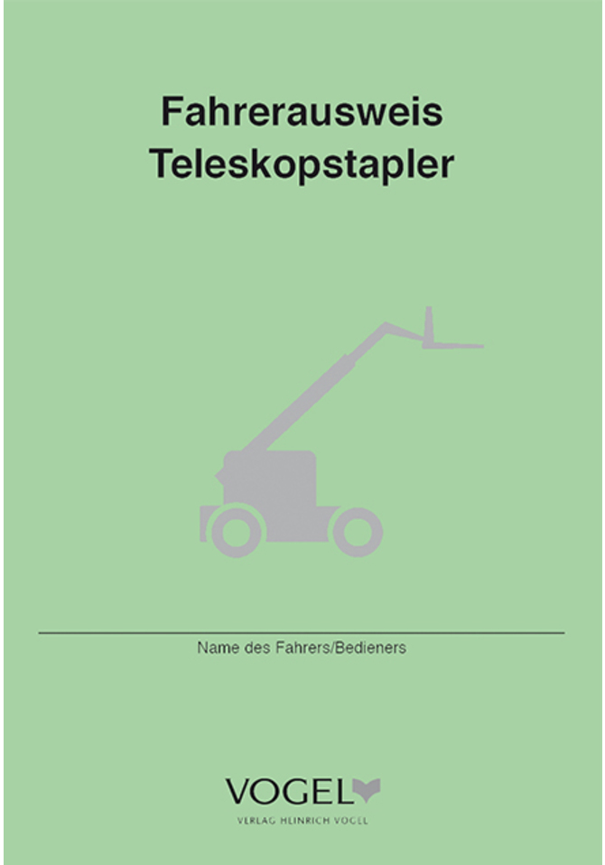 Fahrerausweis Teleskopstapler