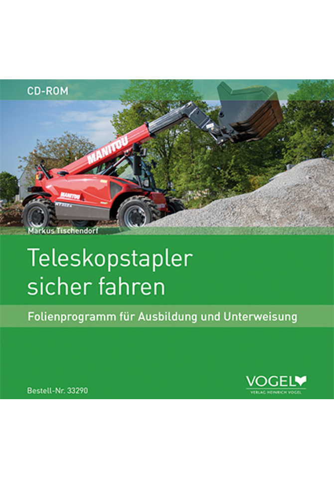 Teleskopstapler sicher fahren (CD-ROM)
