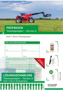 Pr&uuml;fbogen Teleskopstapler Stufe 1, Version A