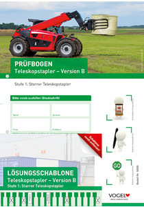 Pr&uuml;fbogen Teleskopstapler Stufe 1, Version B