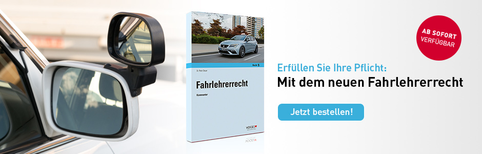 Erfüllen Sie Ihre Pflicht: - zur Seite Mit dem neuen Fahrlehrerrecht!